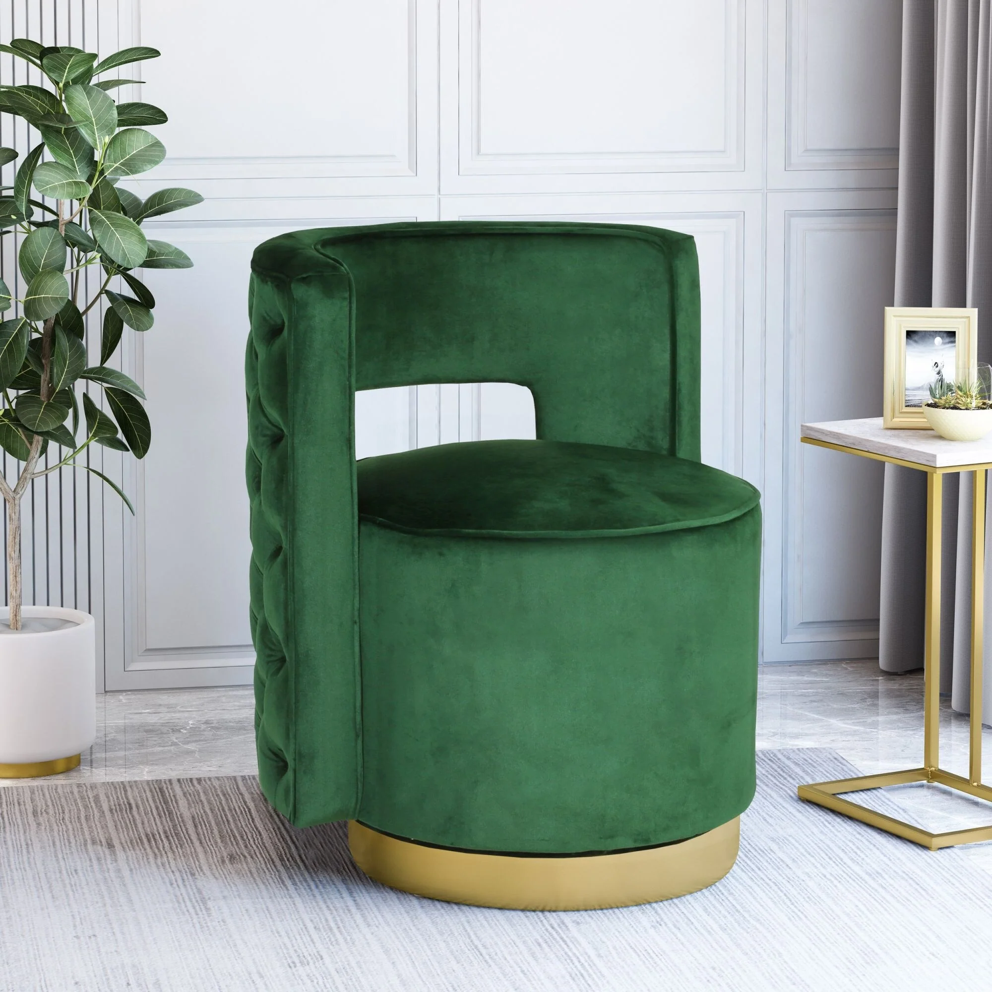 Modern Simple Delicate Swivel Chair