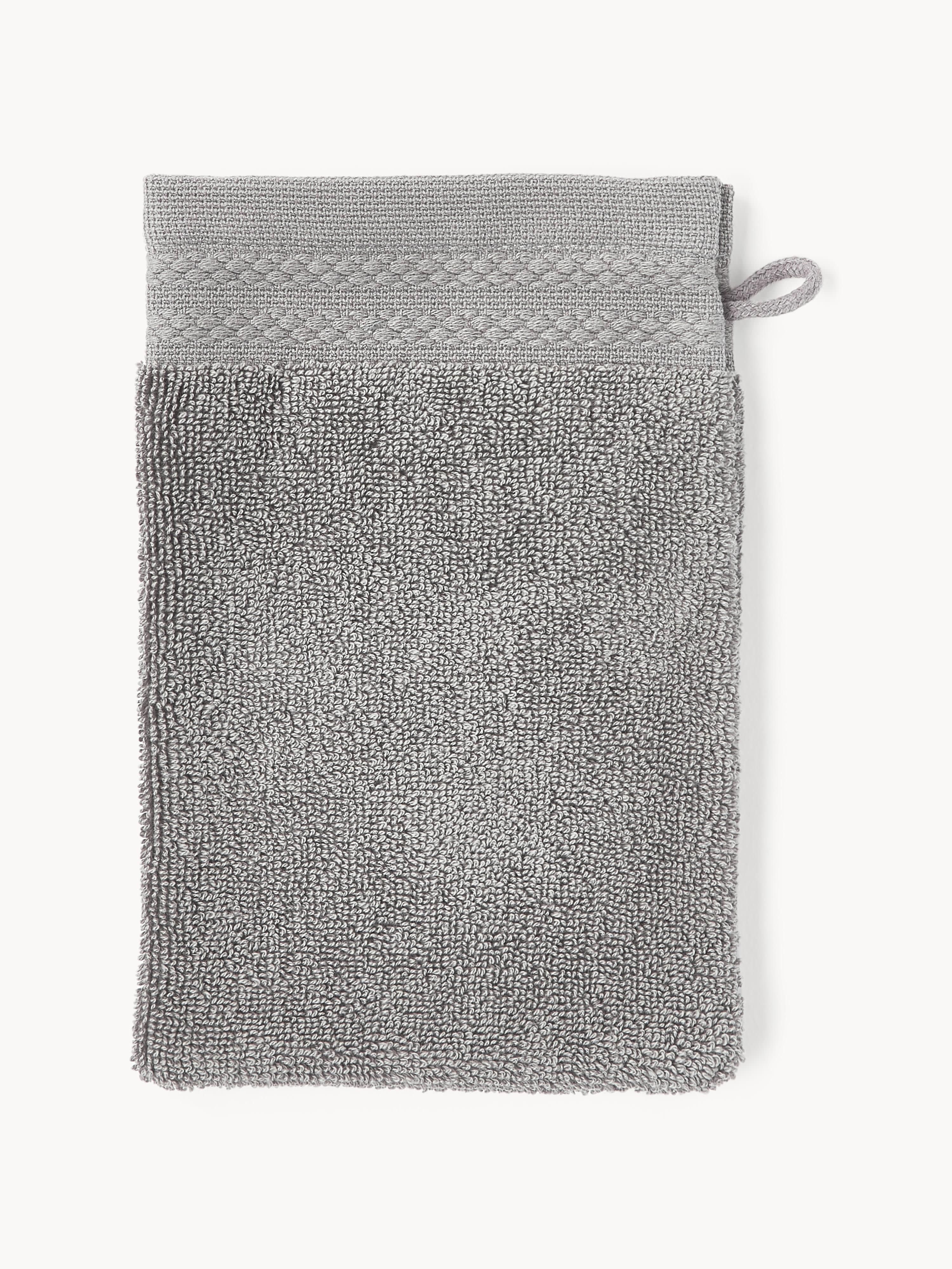 Waschhandschuhe Premium aus Bio-Baumwolle, 2er-Set