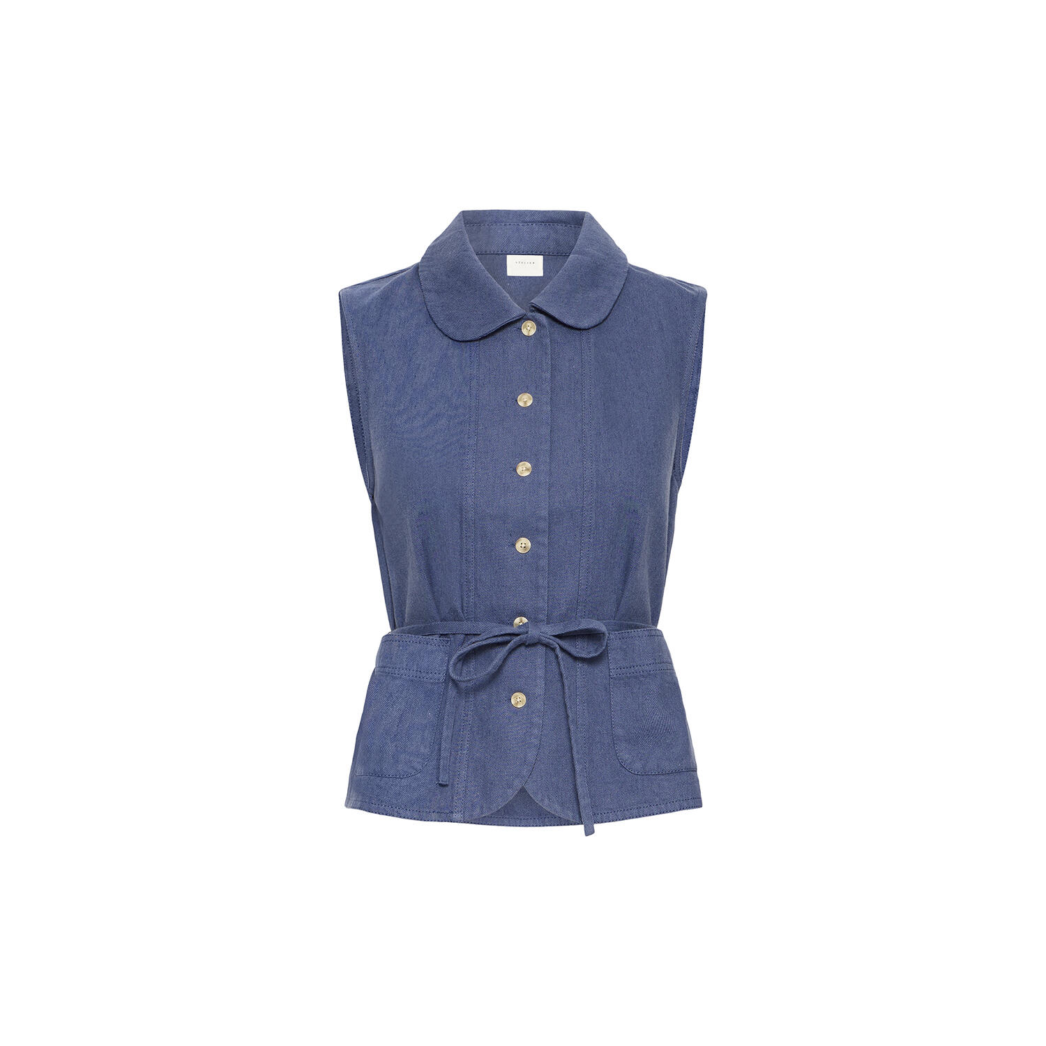 IRKUNIS Waistcoat, blue indigo