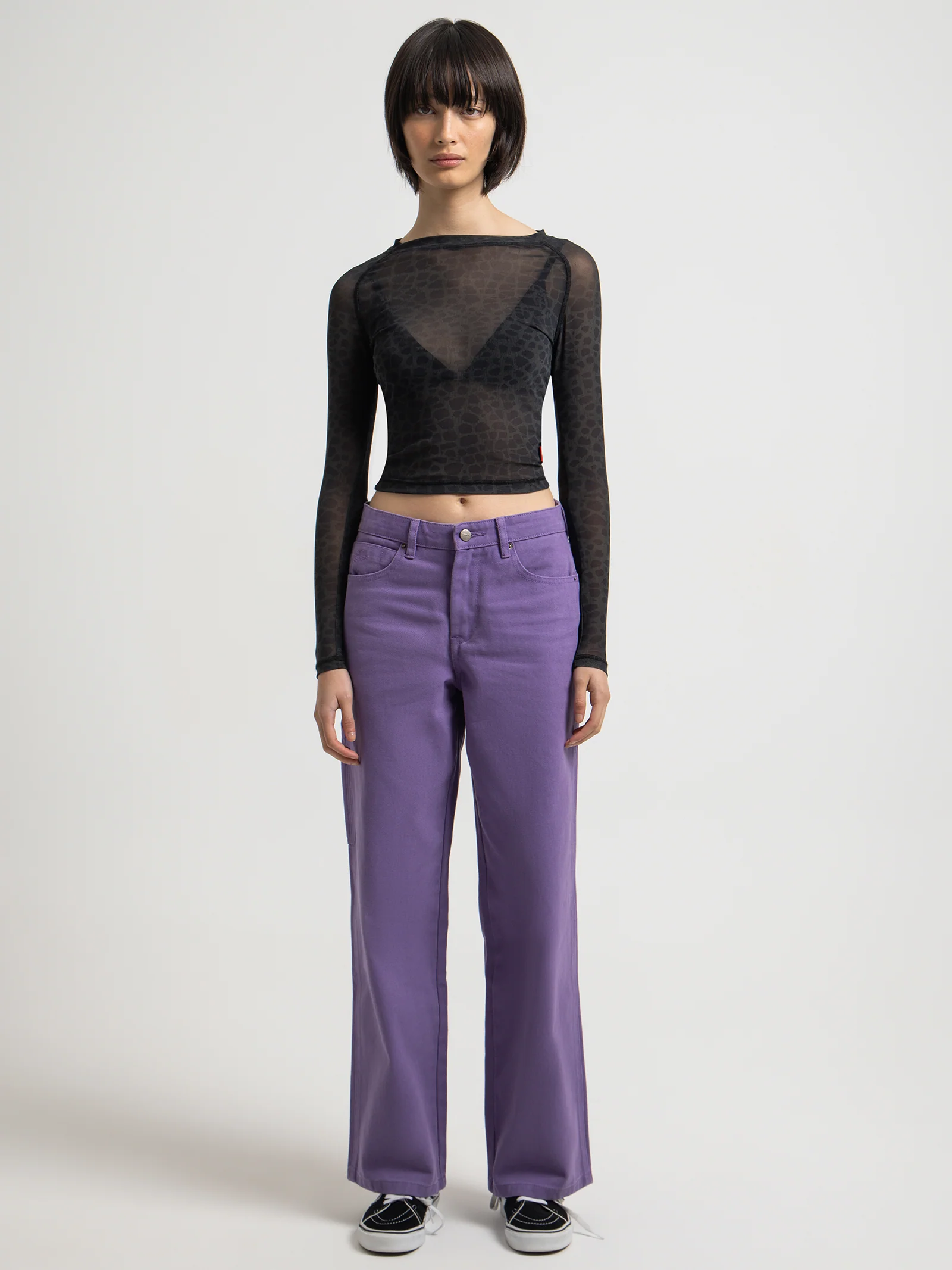 Unhallowed Long Sleeve Mesh Top