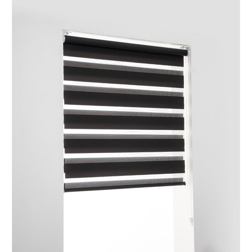 RULLEGARDIN HASTA DAY&NIGHT 160X160 CM SVART