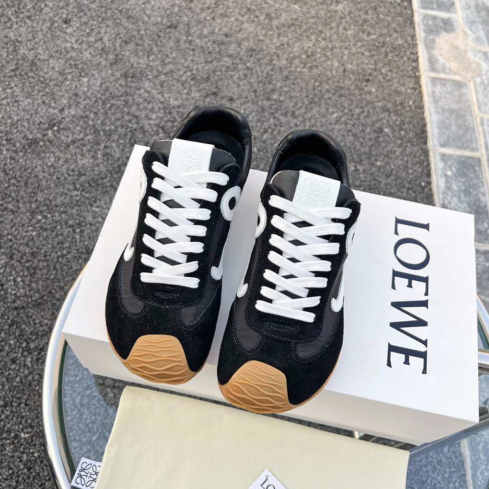 Loewe Flow Runner in nylon and suede