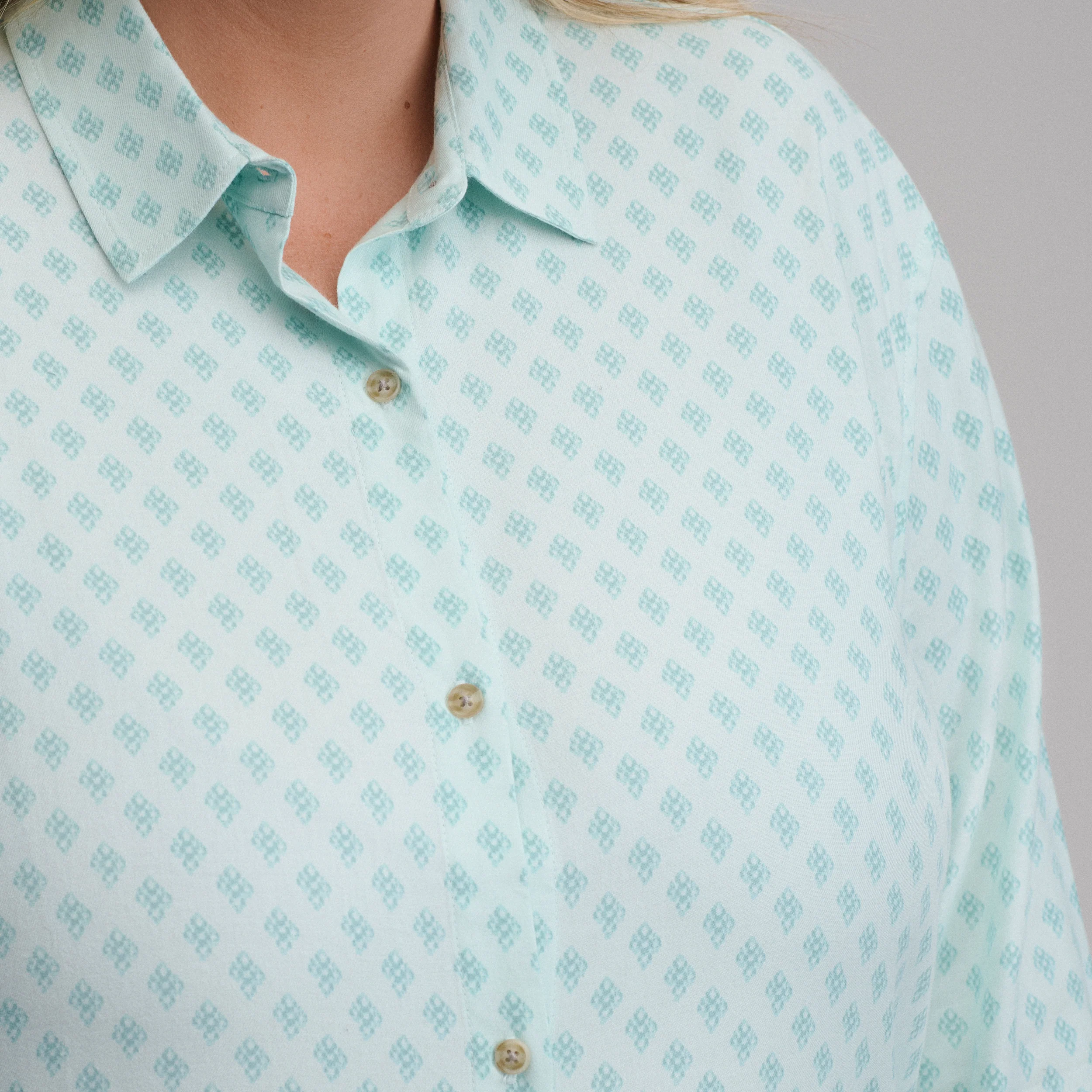 Women's Long-Sleeve Softened Sleep Shirt