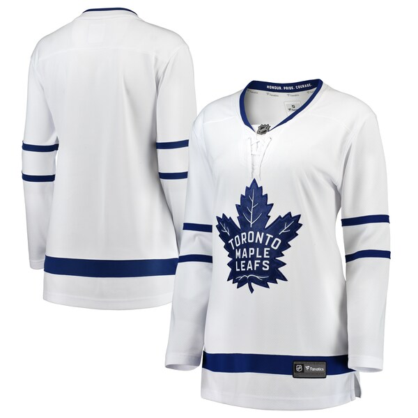 Toronto Maple Leafs  Women's Away Breakaway Jersey - White/Blue
