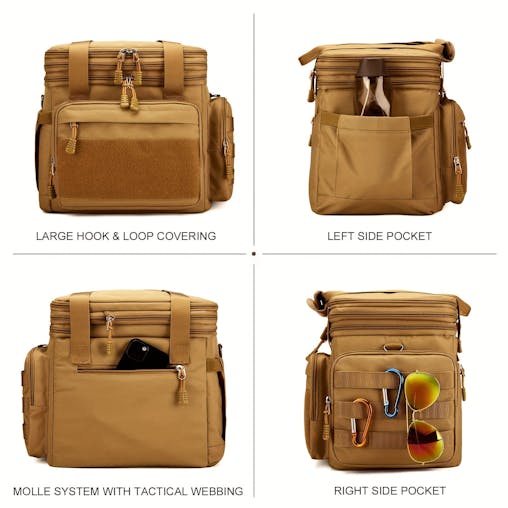 NNETM Tactical Insulated Lunch Bag for Men