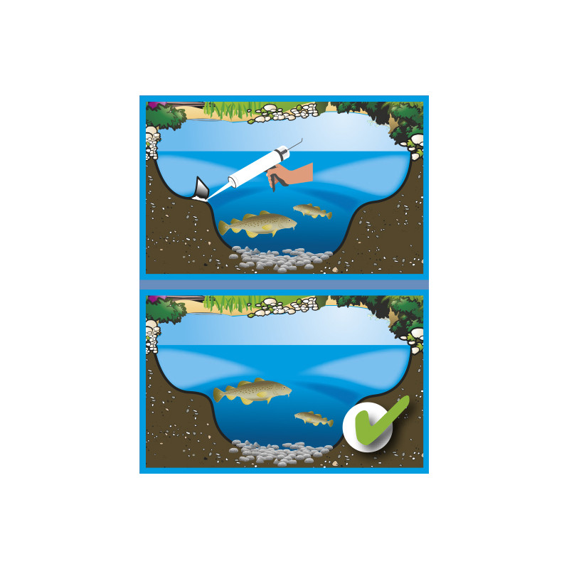 Colle de réparation FoliColl pour Aqualiner 315 ml UBBINK
