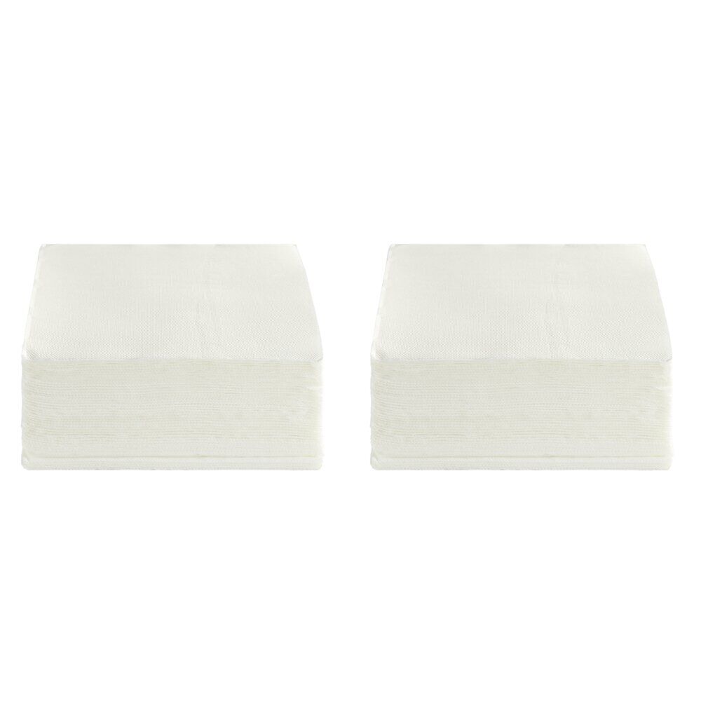 Serviette papier x200 ouate blanc 29x29cm