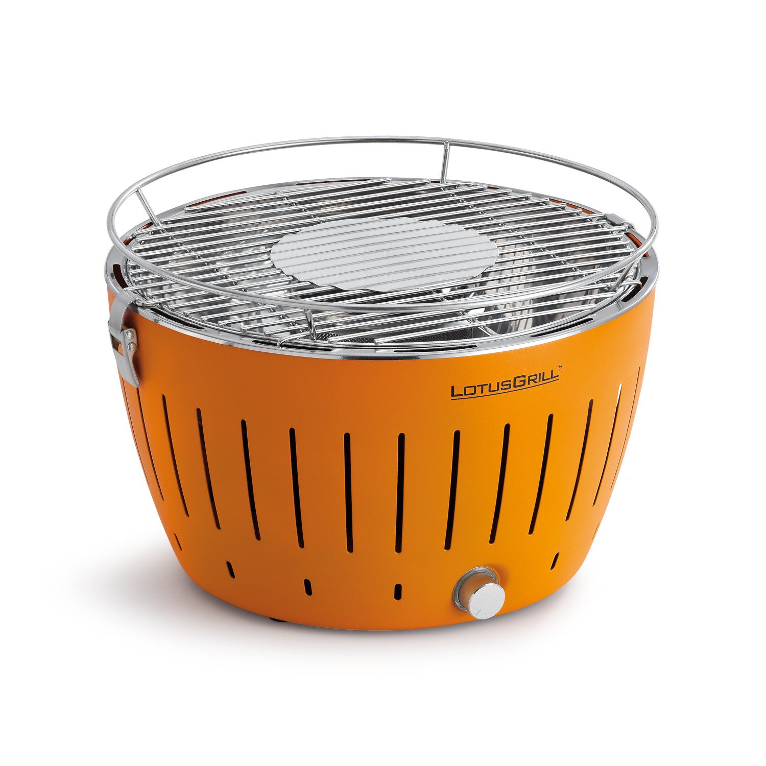 Grill Ogrodowy Węglowy Bezdymny Lotusgrill - Pomarańczowy