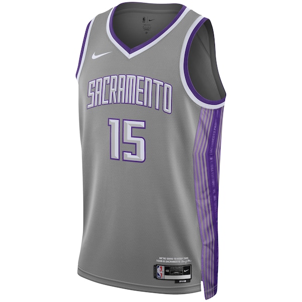 Davion Mitchell Sacramento Kings Nike Unisex 2022/23 Swingman Jersey - City Edition - Anthracite