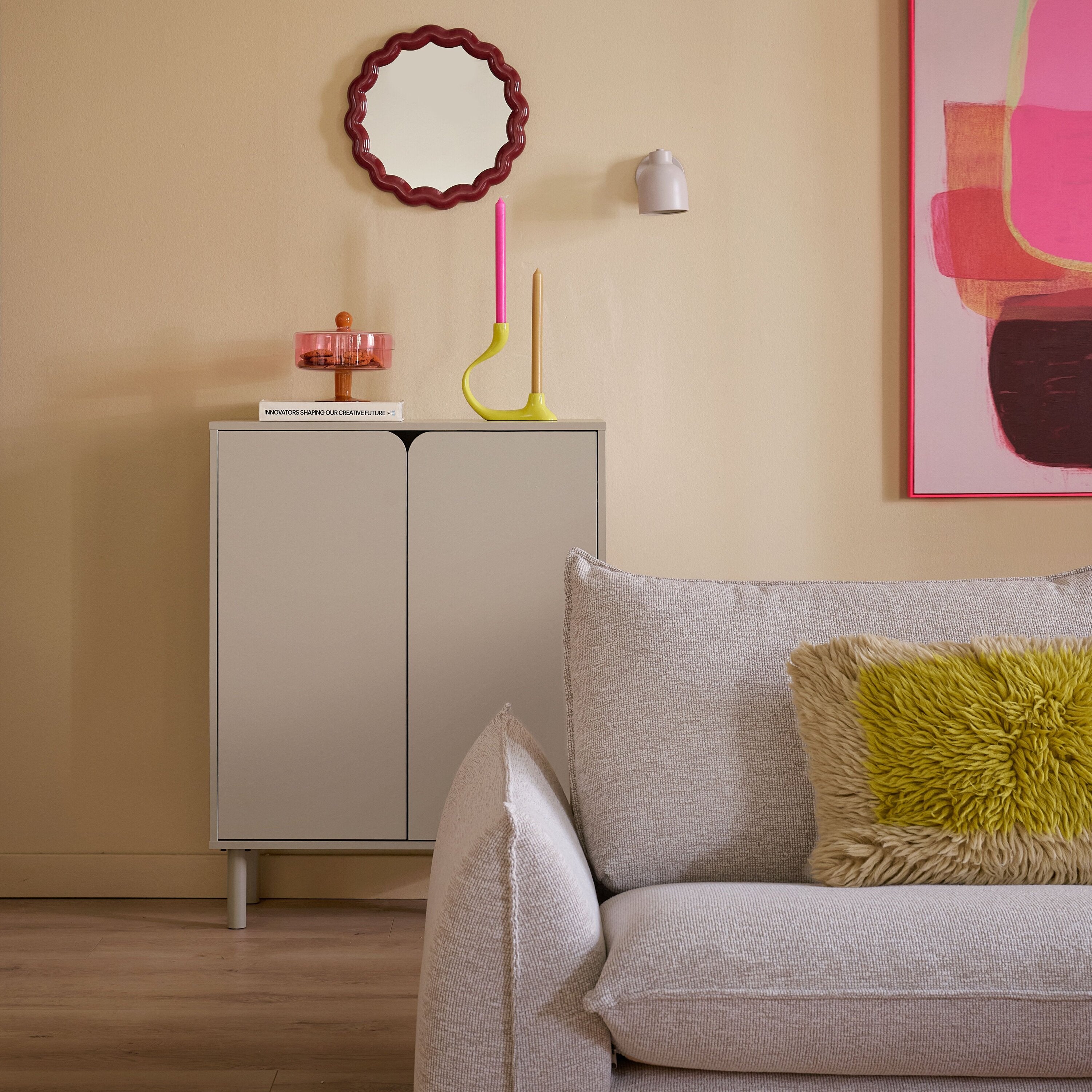 by fonQ Husk Opbergkast - Cashmere