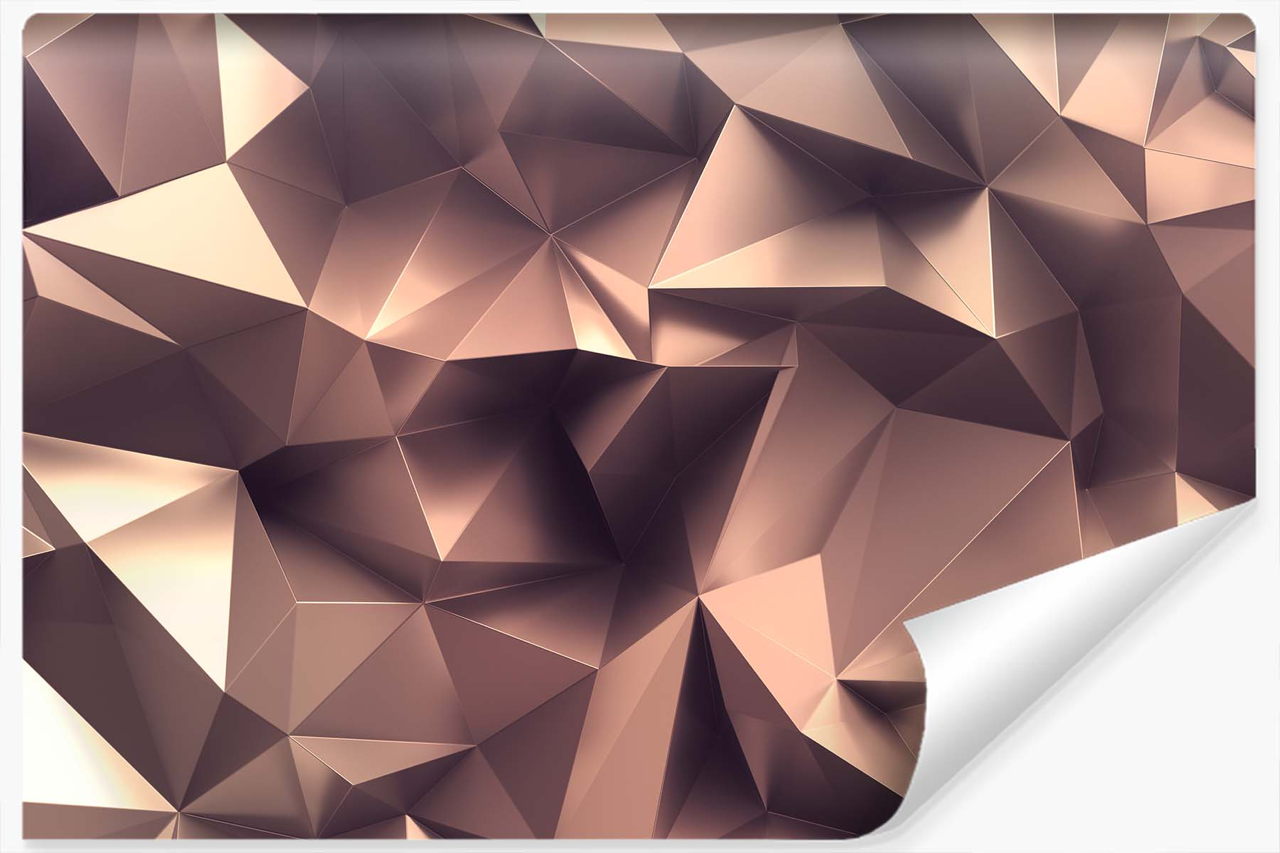Fototapeta Ścienna GEOMETRYCZNY Wzór Efekt 3D 90x60cm