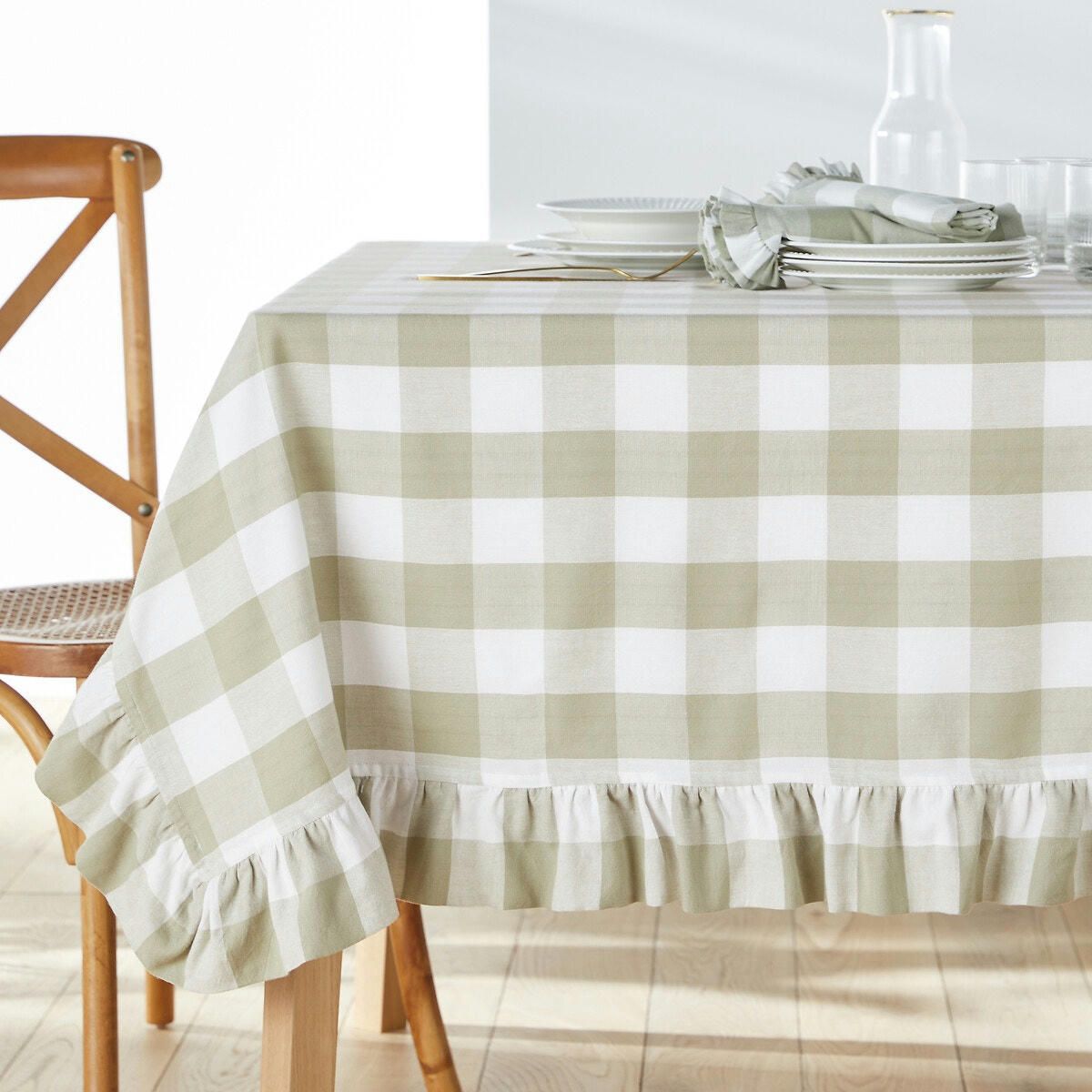 Nappe carreaux coton tissé-teint, Maddy
