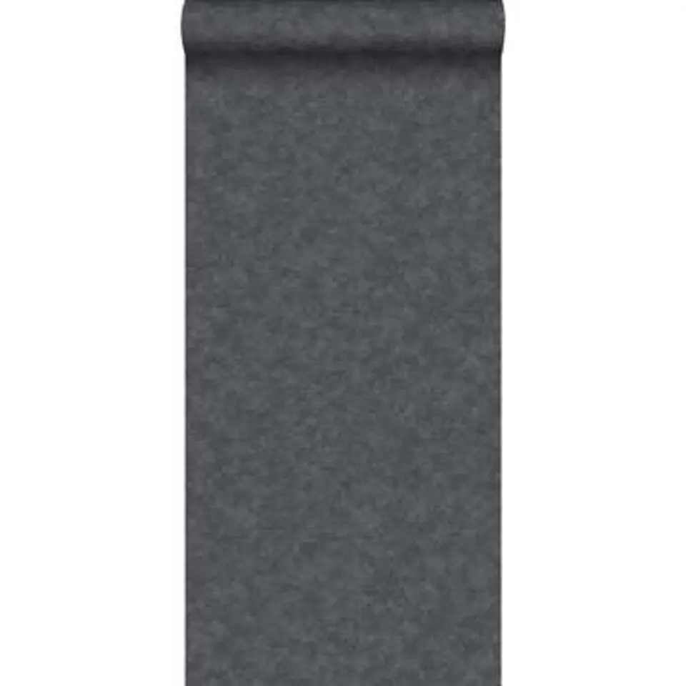 ESTAhome behang - effen - zwart - 53 cm x 10,05 m