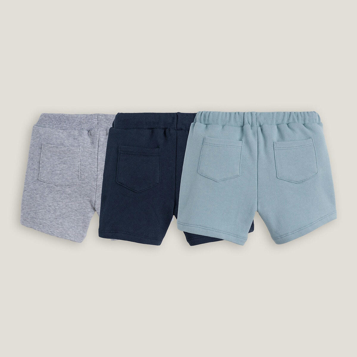 Lot de 3 shorts en molleton