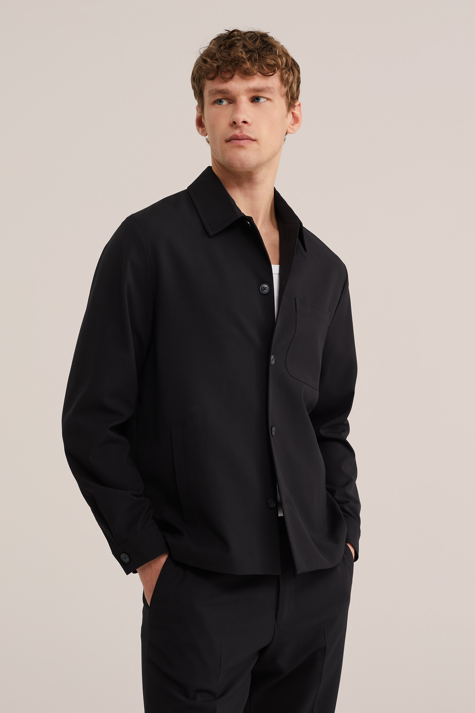 Heren Modular overshirt en pantalon