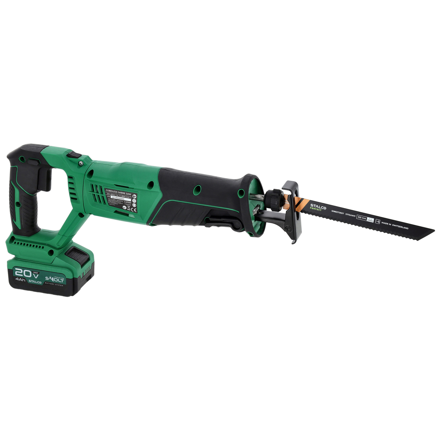 Brzeszczot do pił szablastych – DO MATERIAŁÓW MIĘKKICH I IZOLACYJNYCH 225mm (2szt.) 5 TPI ; S1113AWP STALCO PERFECT S066272607