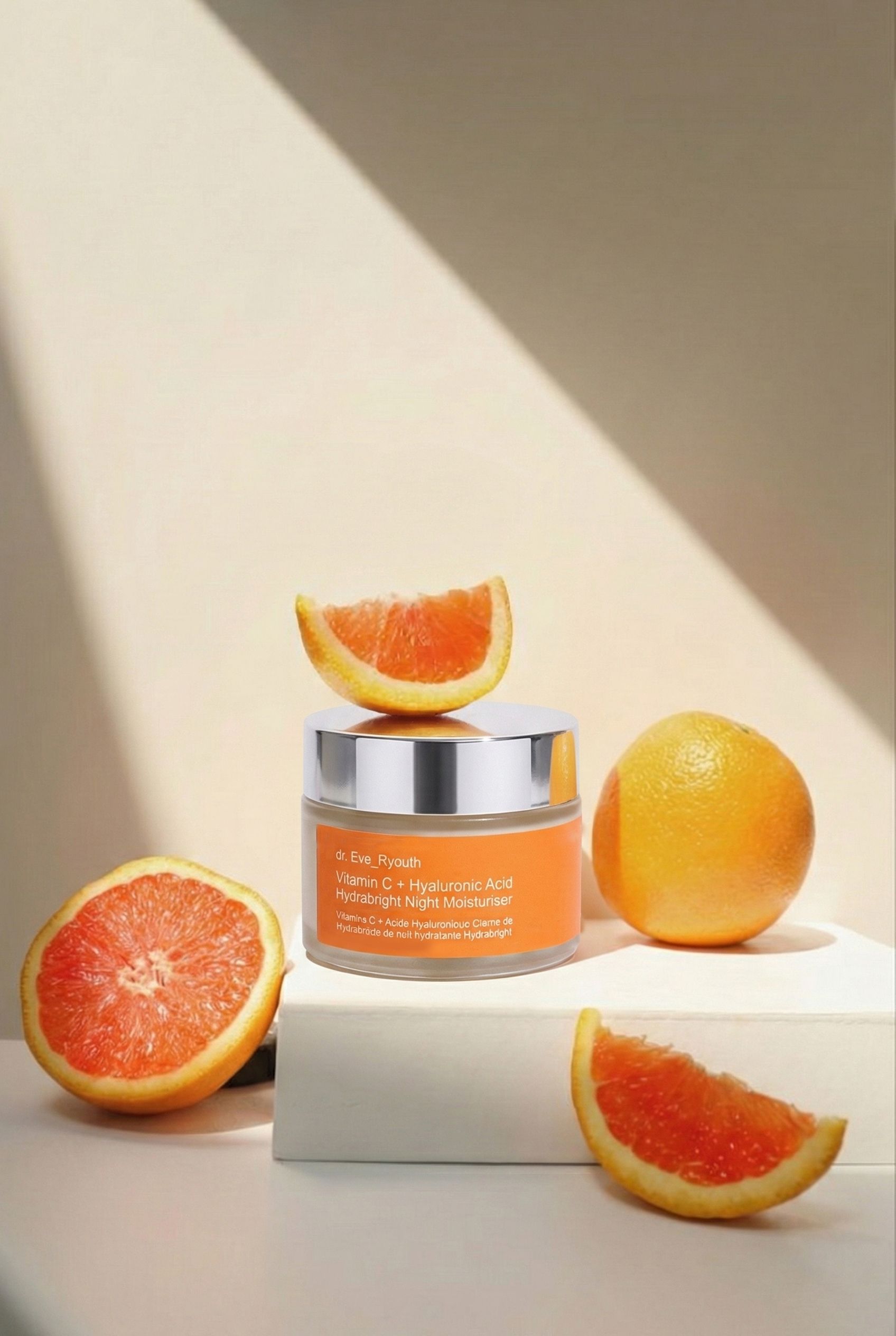 dr. Eve Ryouth Vitamin C   Hyaluronic Acid Hydra bright Anti-Aging Night Moisturizer 50ml