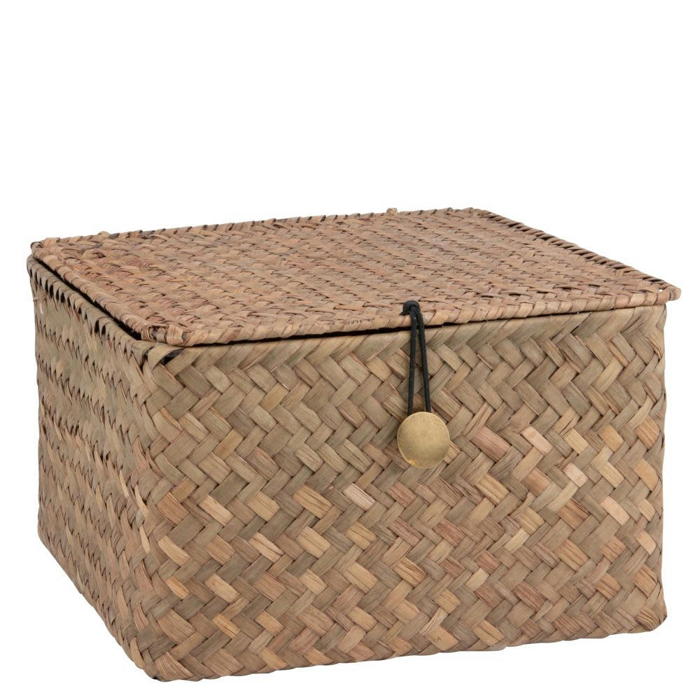 SAKURA - Boîtes en paille tressée (x2)