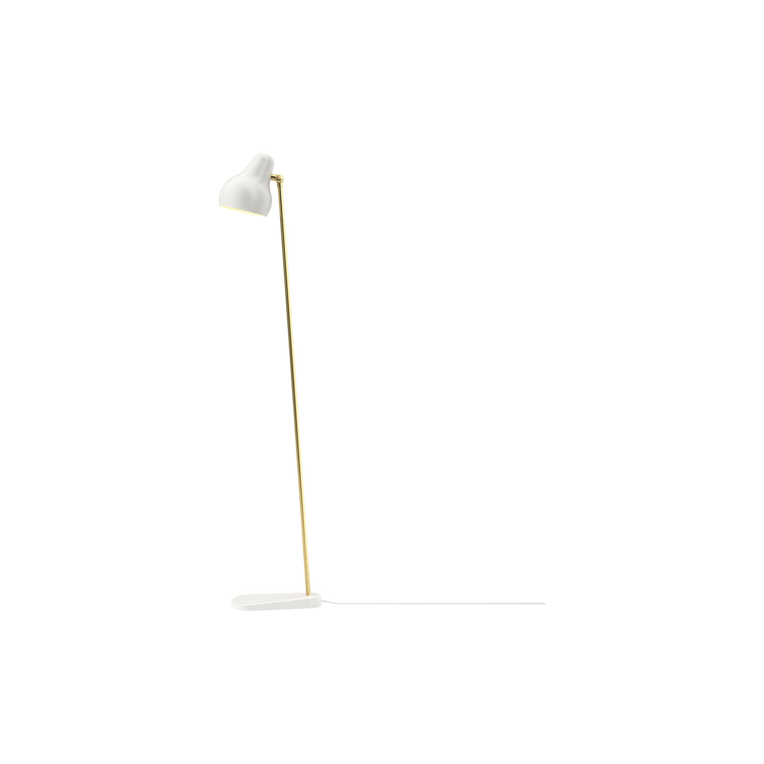 VL38 gulvlampe, hvid