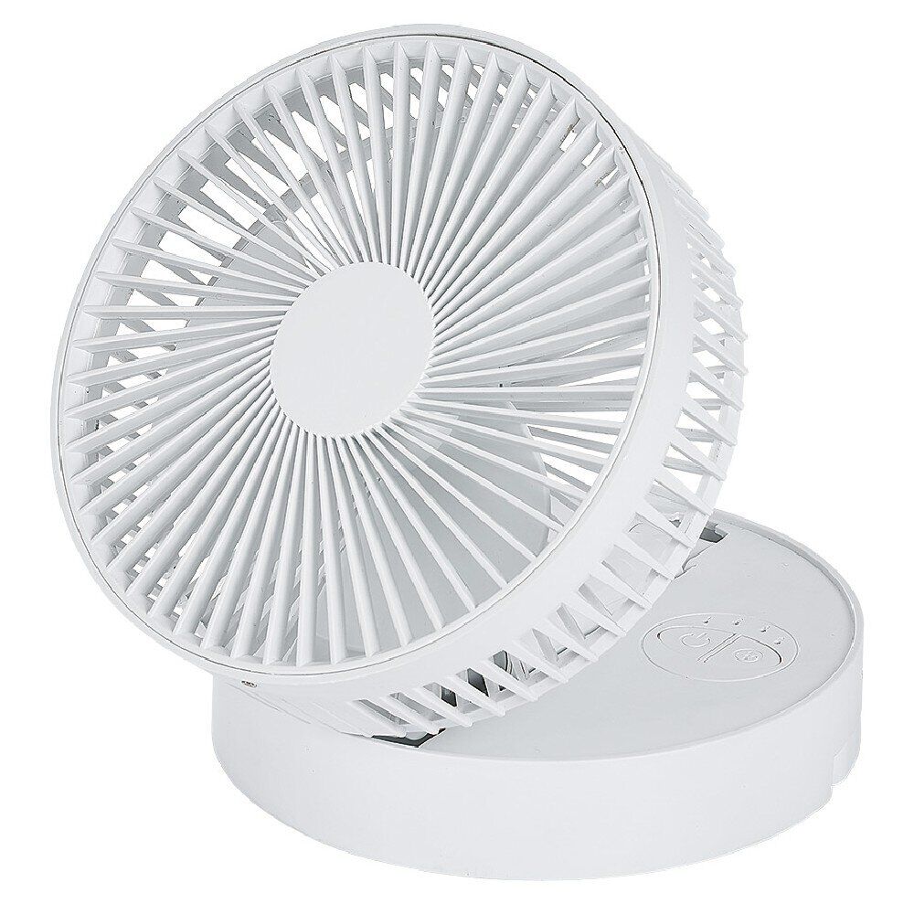 Ventilateur télescopique nomade blanc