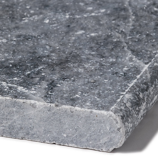 Bordure de jardin Pierre d'Adana Gris Bleu 61x33x3 cm (à l'unité) - RO'MA NATURE