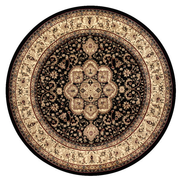 Dywan ROYAL ADR wzór 521 czarnykoło 150 cm