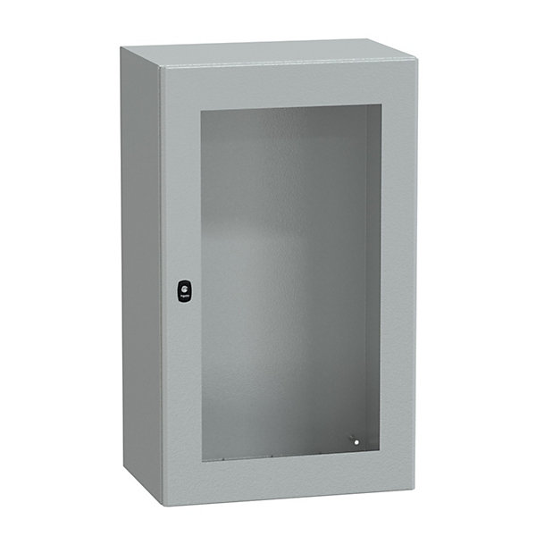 Nsys3d10640t Coffret Métallique étanche Ip66 - 1000x600x400 - Porte Vitrée - Spacial S3d - Schneider Electric