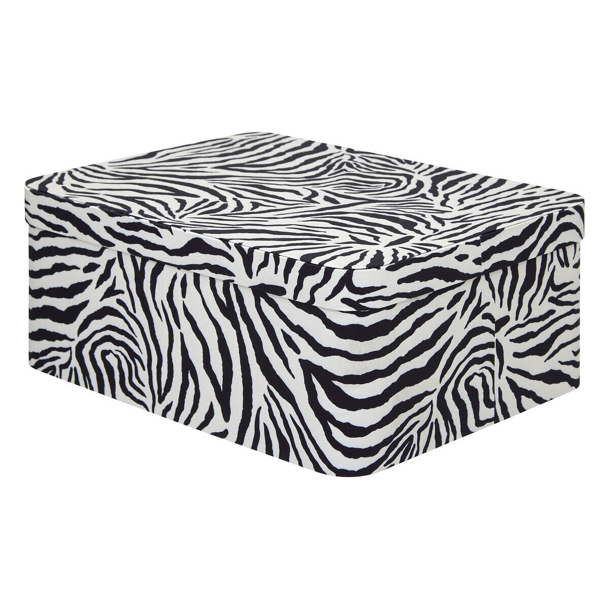 Caixa decorativa zebra 24x30,5cm