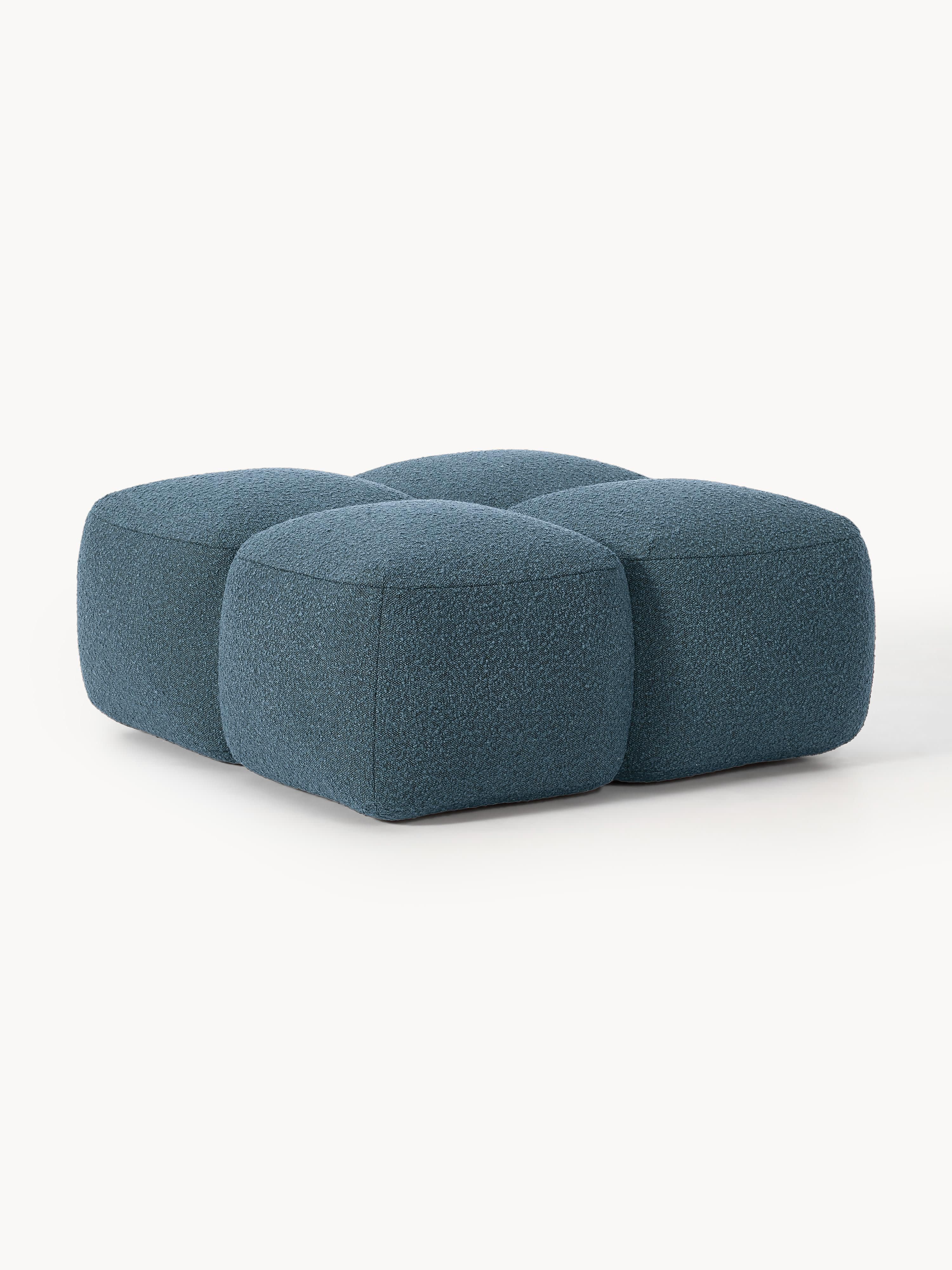 Sofa-Hocker Tayla aus Bouclé