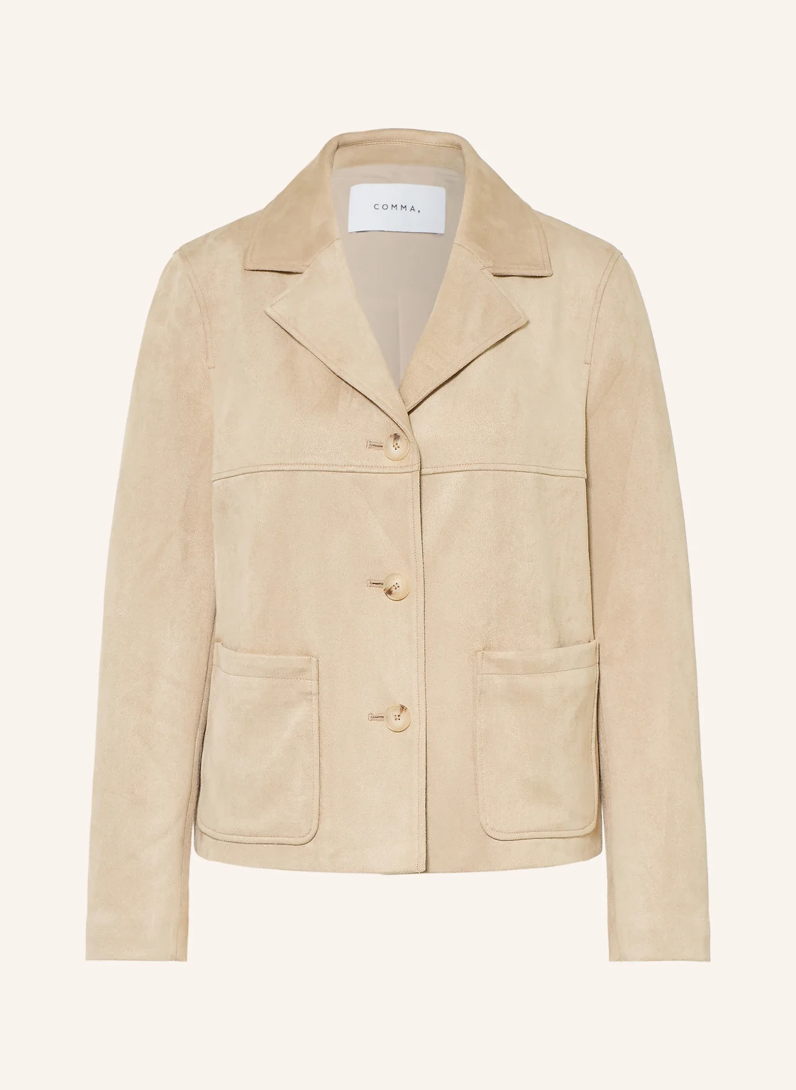 COMMA Jacke in Lederoptik