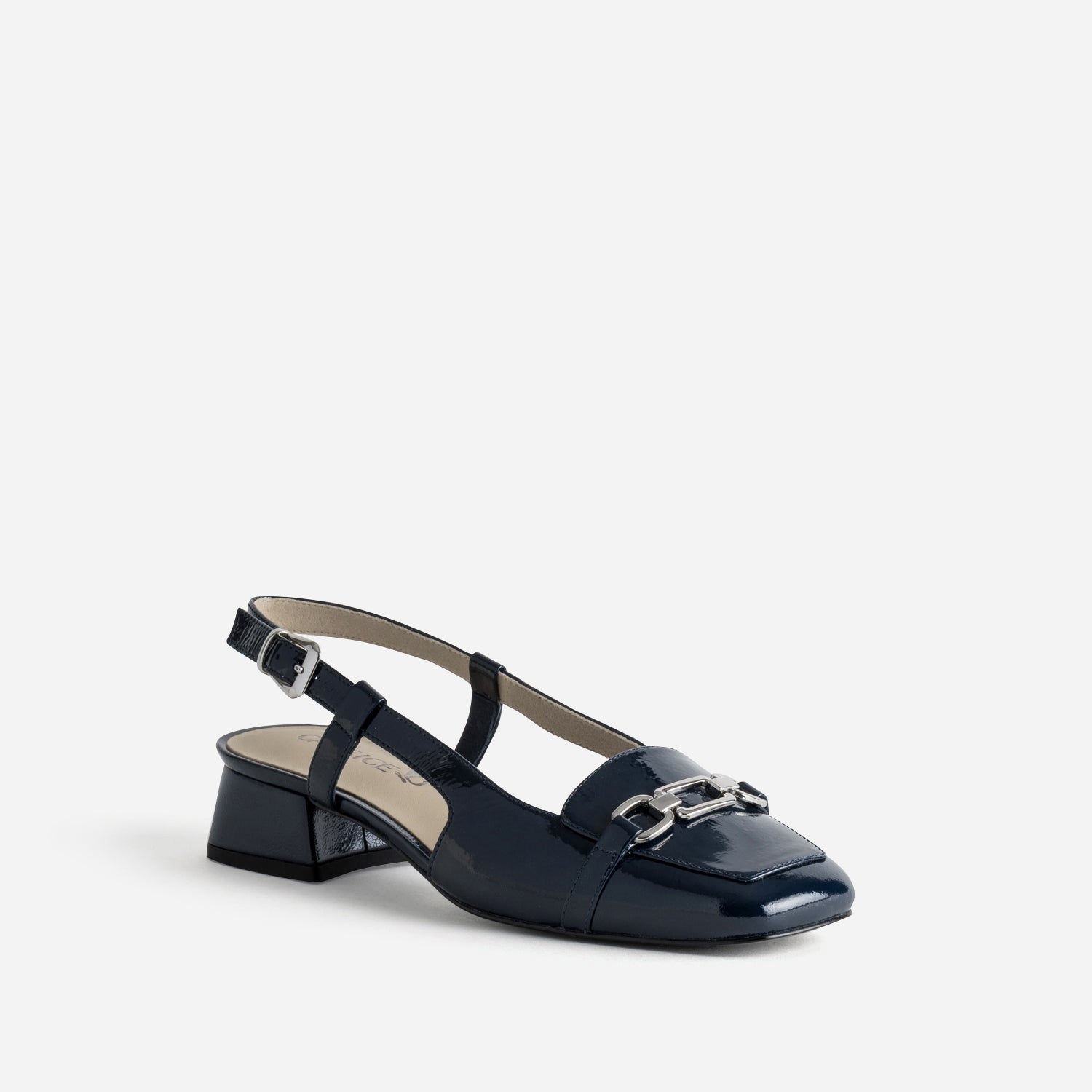 Ballerine slingback CAPRICE marine cuir verni