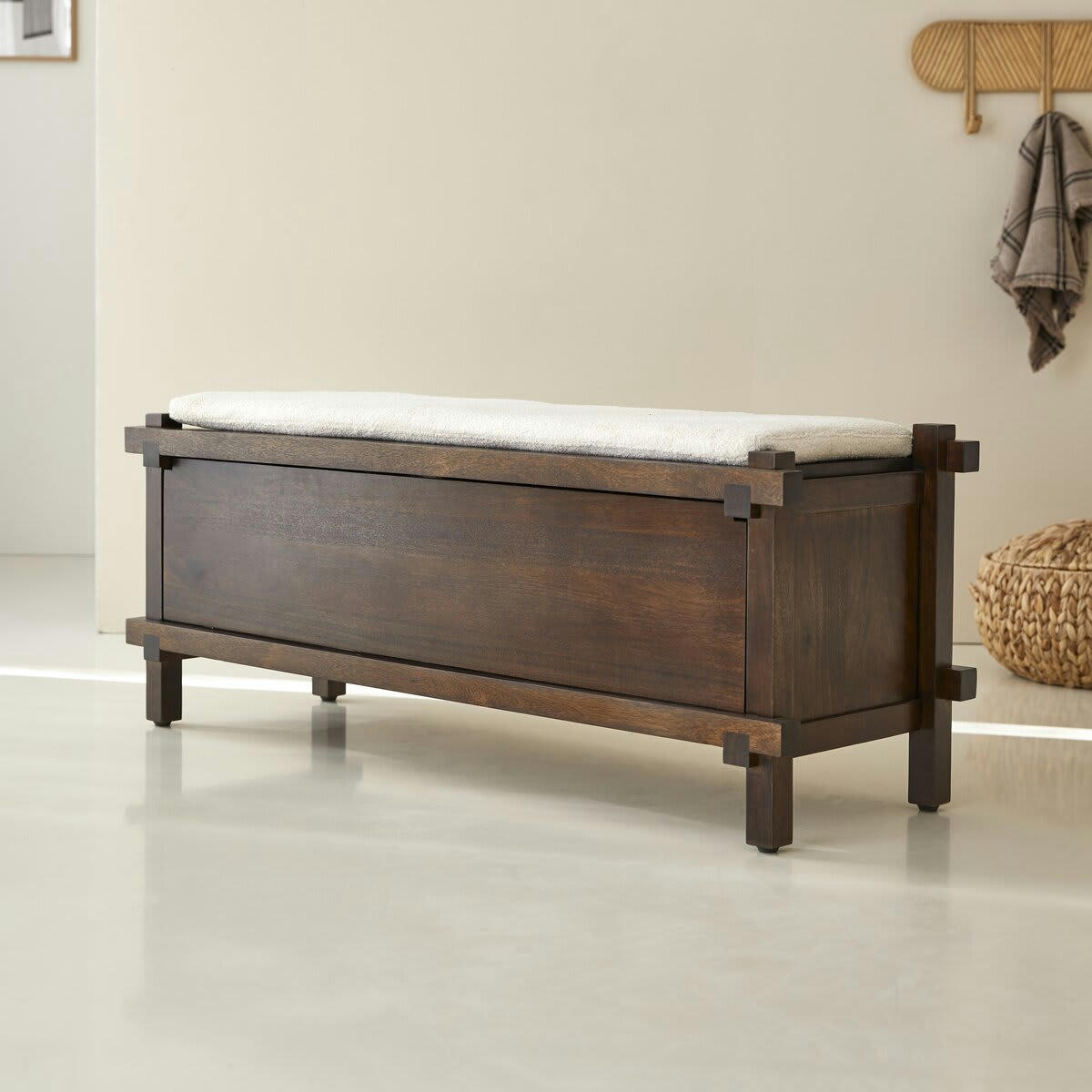 ARKO - Meuble à chaussures en manguier massif