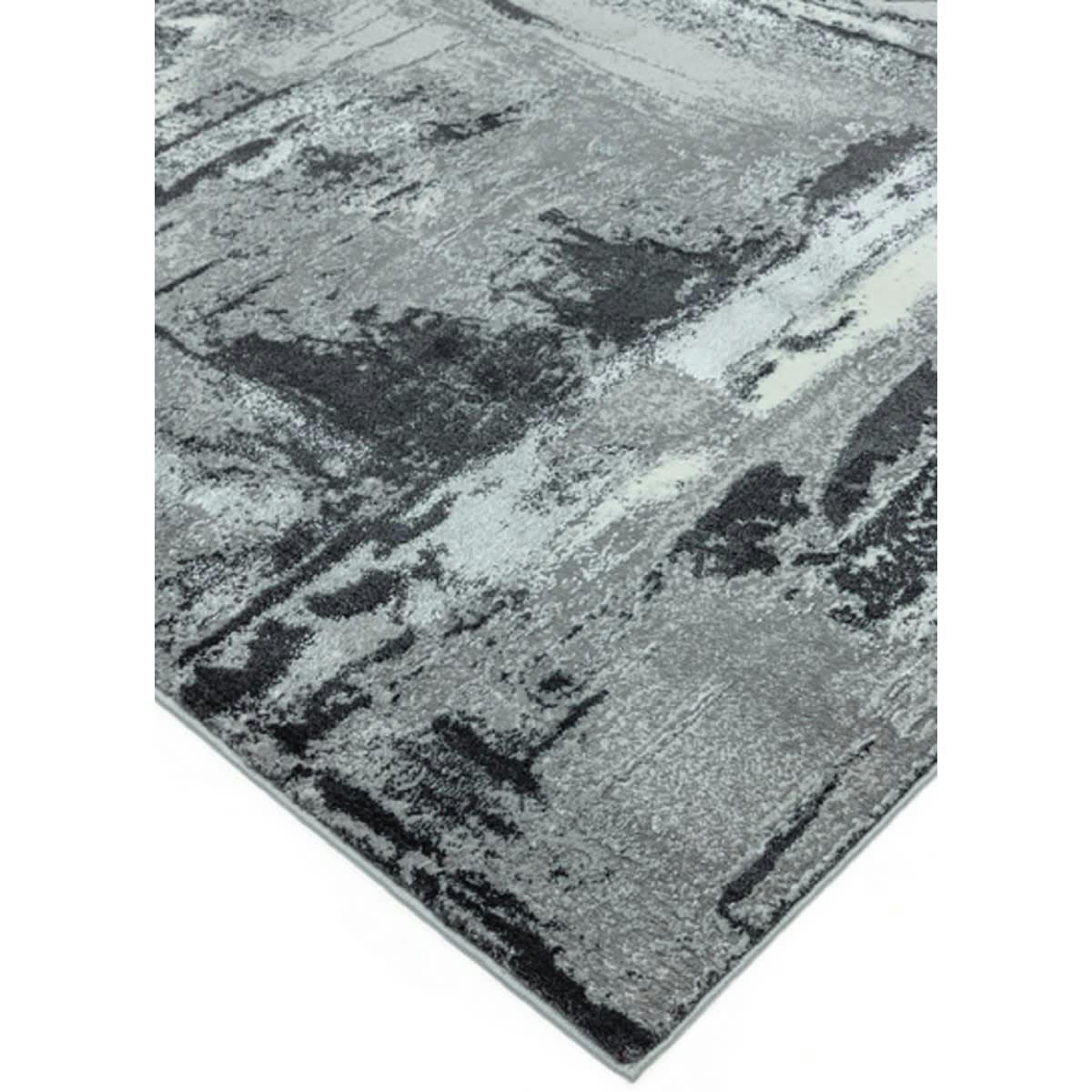 DECOR - Tapis de salon moderne en Polyester Gris 200x290 cm