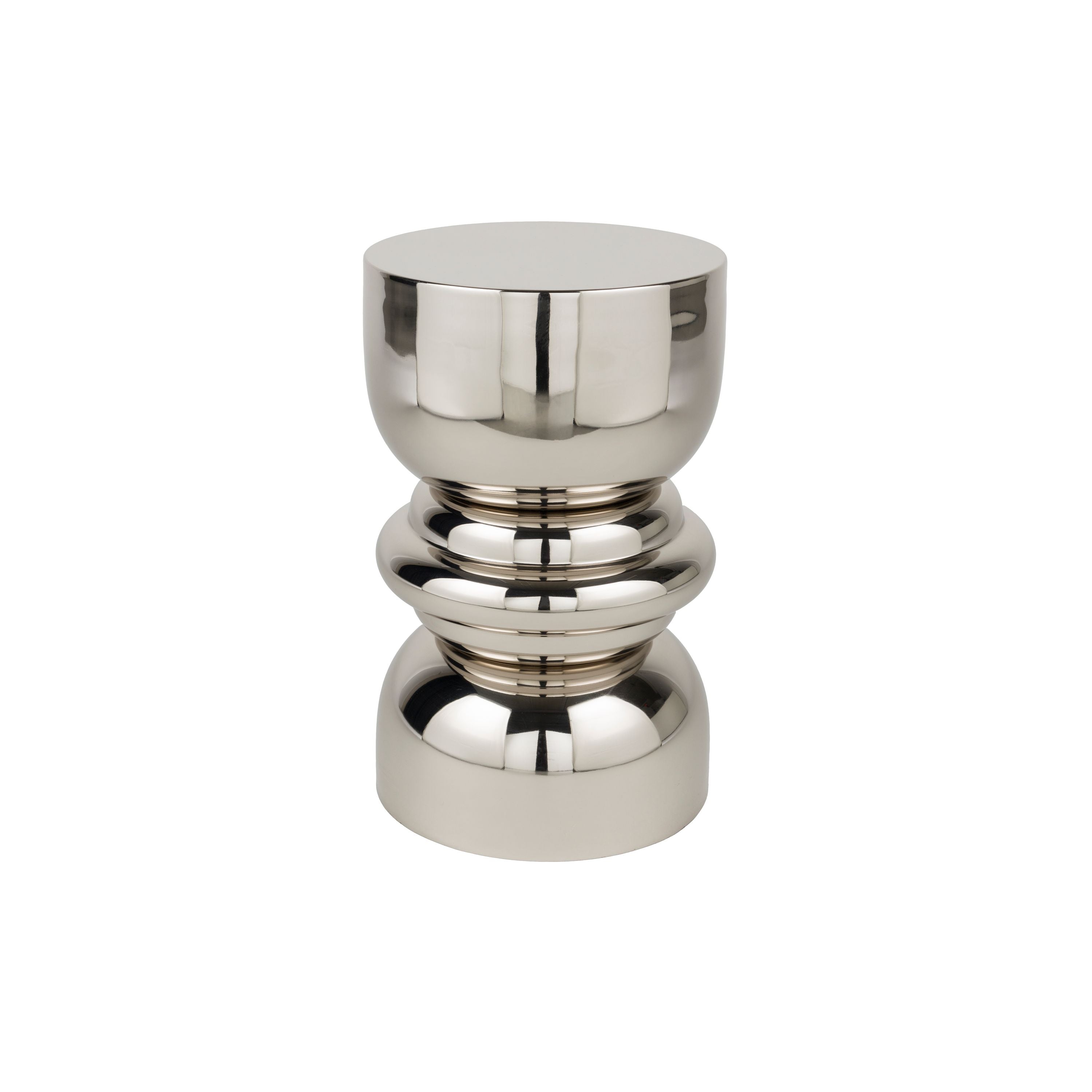 Housecraft Living Kinga Bijzettafel Rond 29,5 cm Zilver