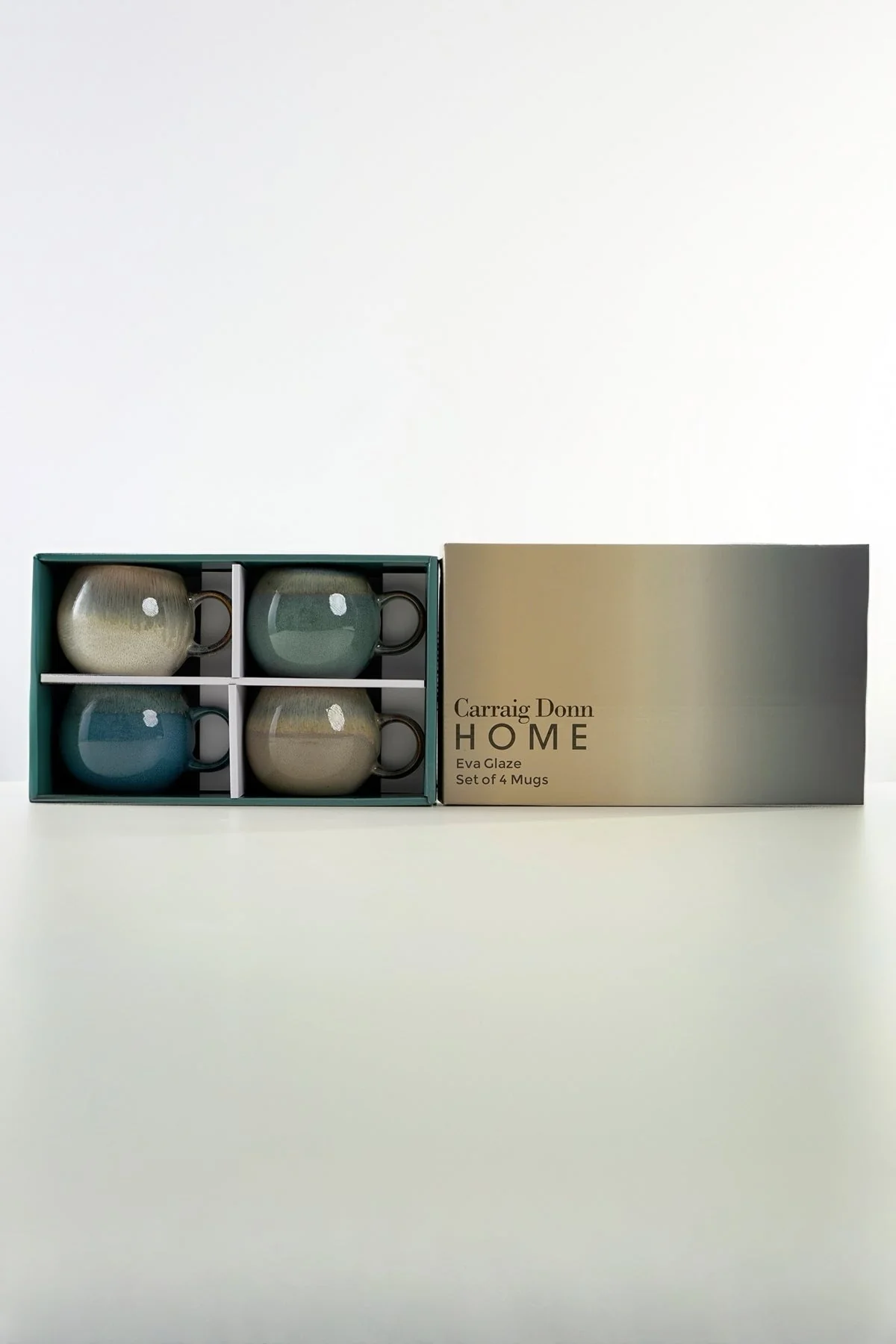 Eva Glaze Set Of 4 Mugs