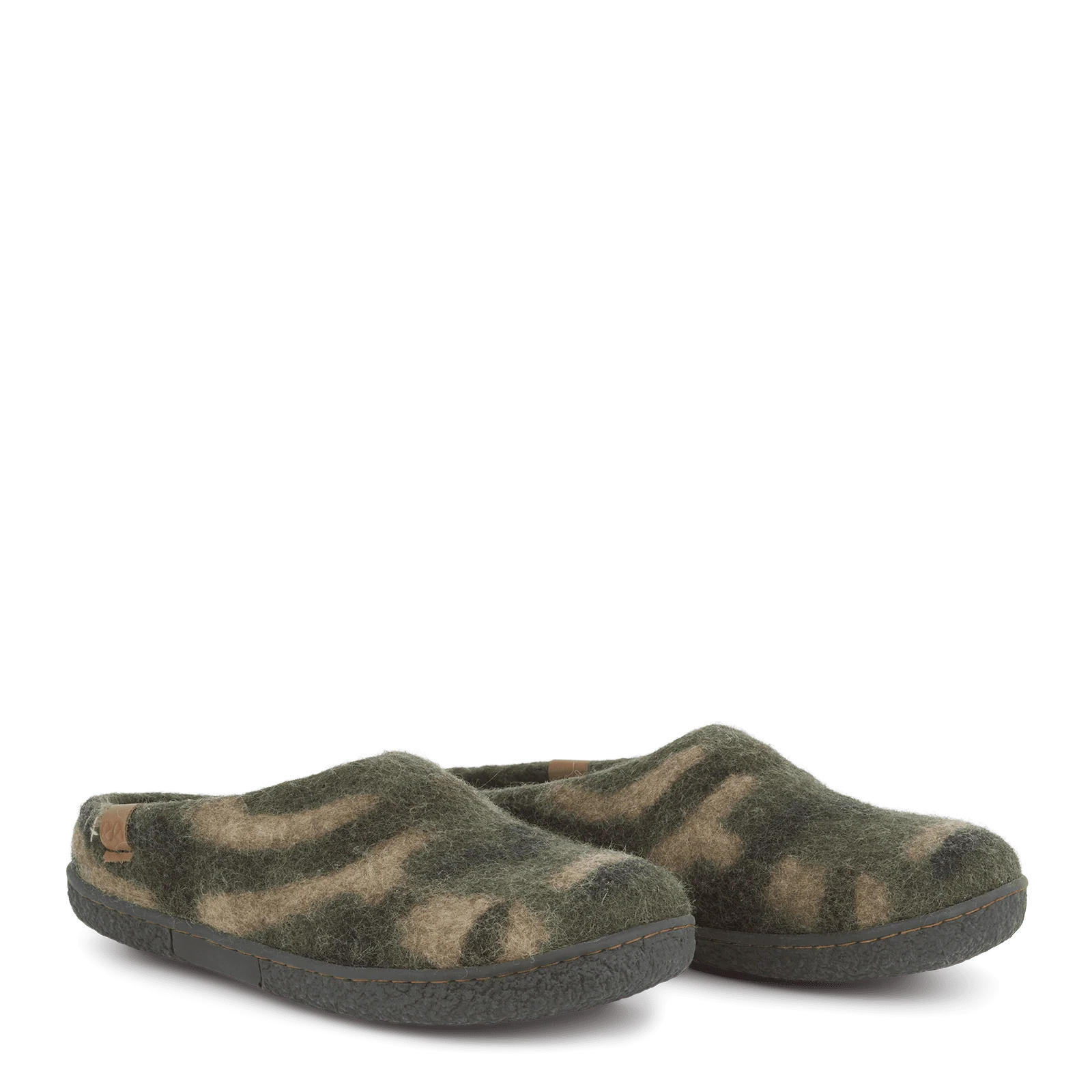 WOOL TIBET - MIX OLIVE