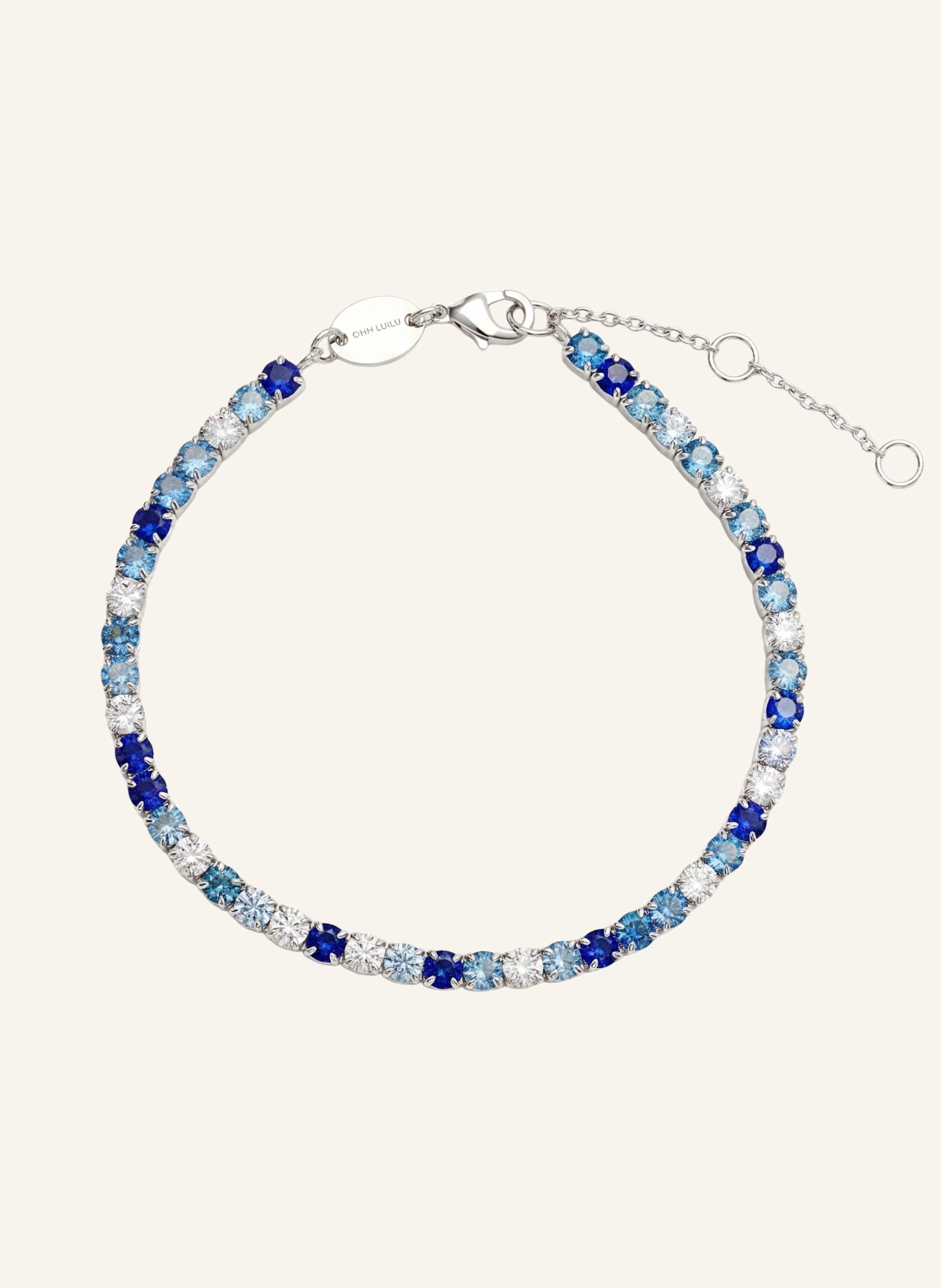 OHH LUILU Armbänder TENNIS BLUE GRADIENT by GLAMBOU