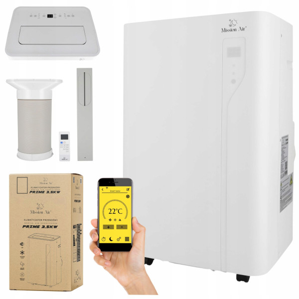 Klimatyzator przenośny Misson Air PRIME 3,5kW osuszacz swing WIFI