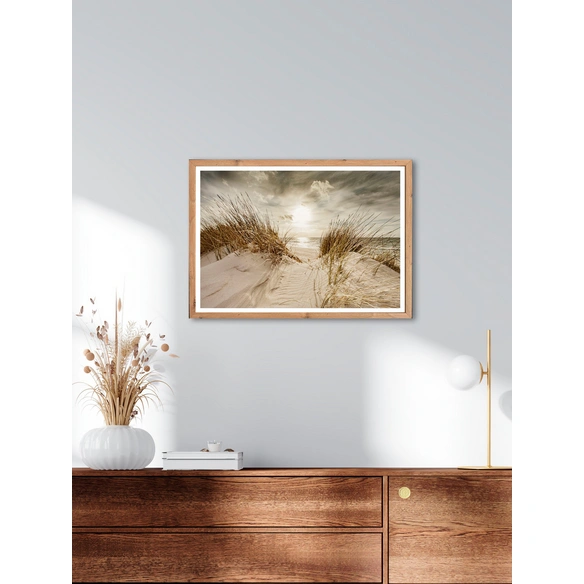 Gerahmtes Bild, ca. 50x70 cm, Motiv: 507949