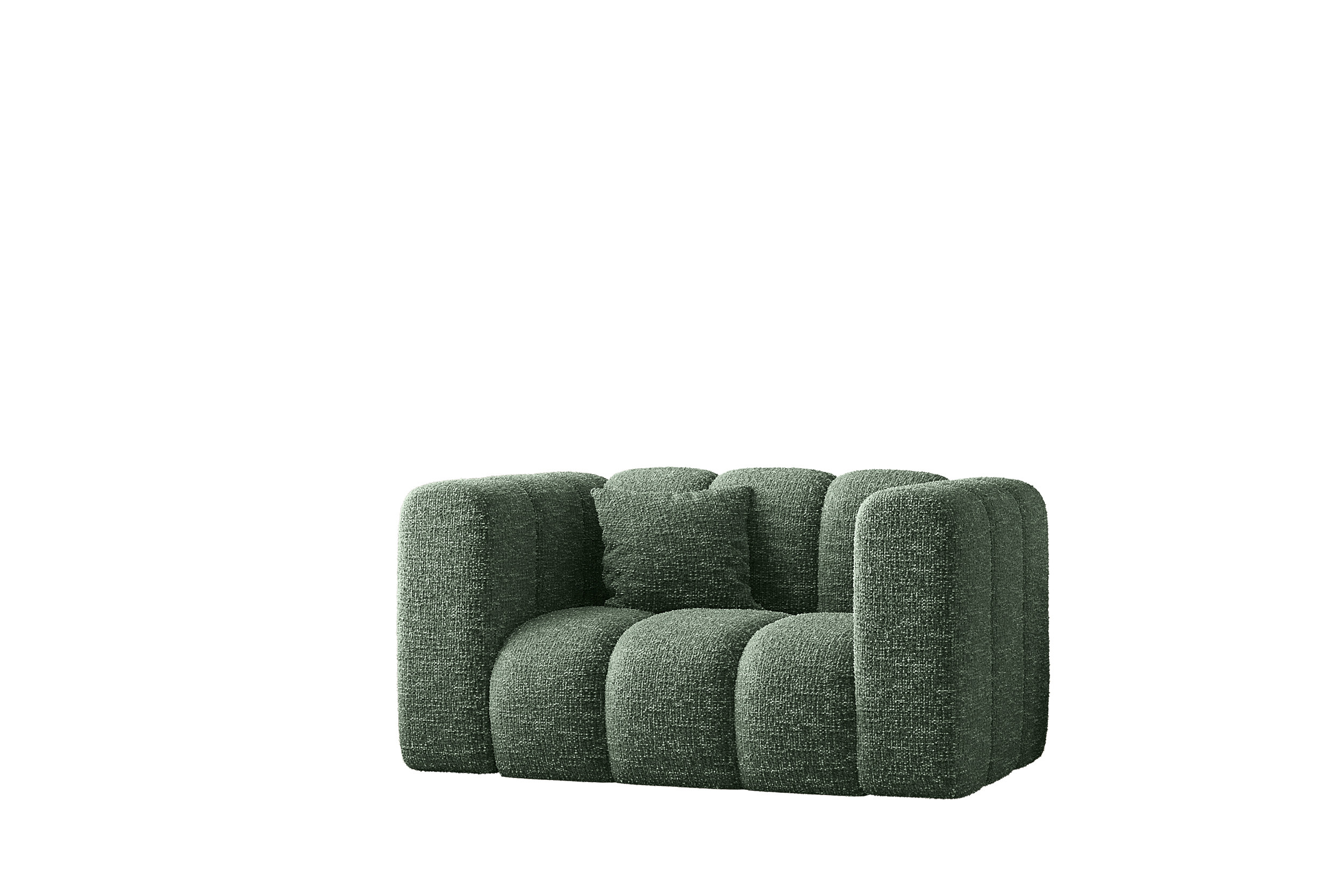 Fotel, sofa Grand modułowa tkanina Haga Zielony
