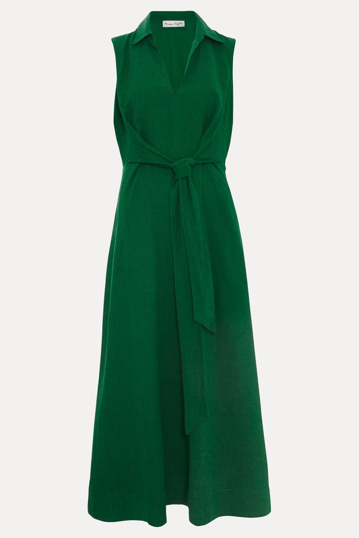 Phase Eight Sculpted Tie-Waist Midi Shirt Dress