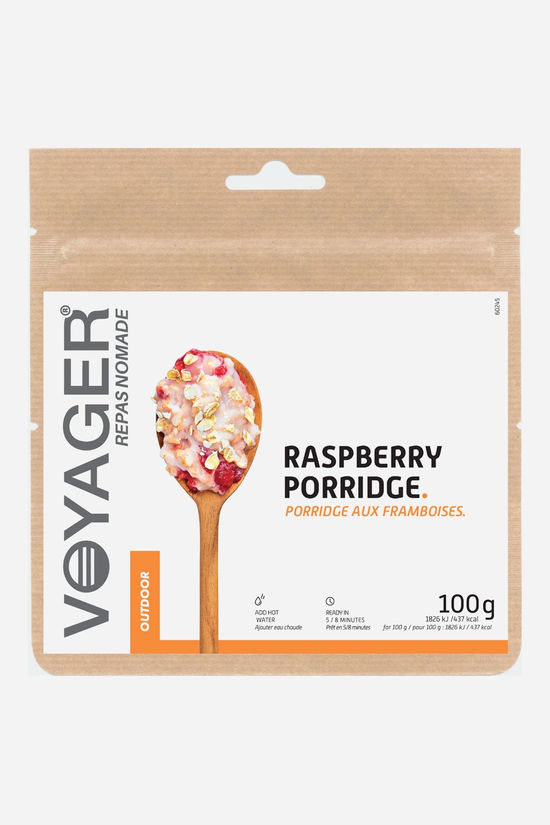 Voyager Raspberries Porridge