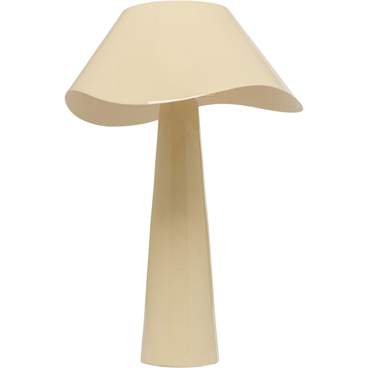 Kare Design tafellamp Cloudy Round - creme