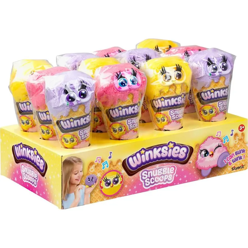Plüschtier Winksies Snuggle Scoop