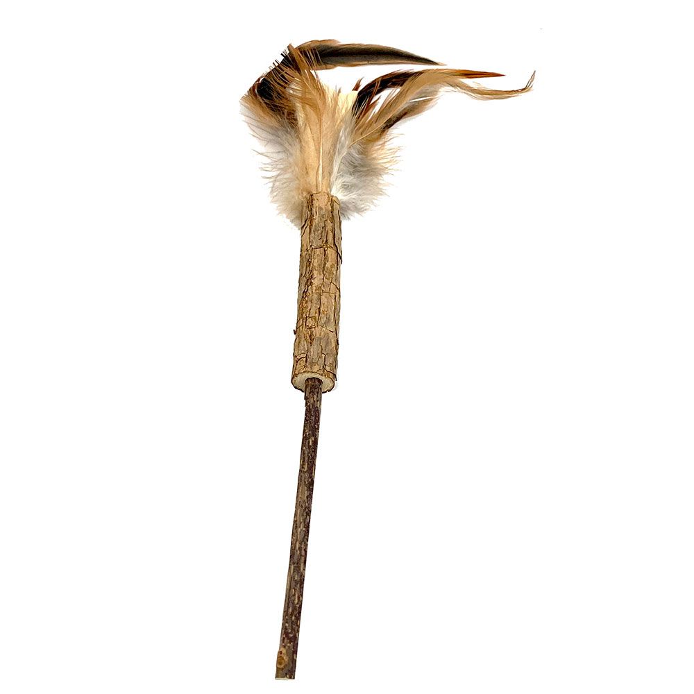 Aumüller Silver Vine Feather Duster Dental Toy