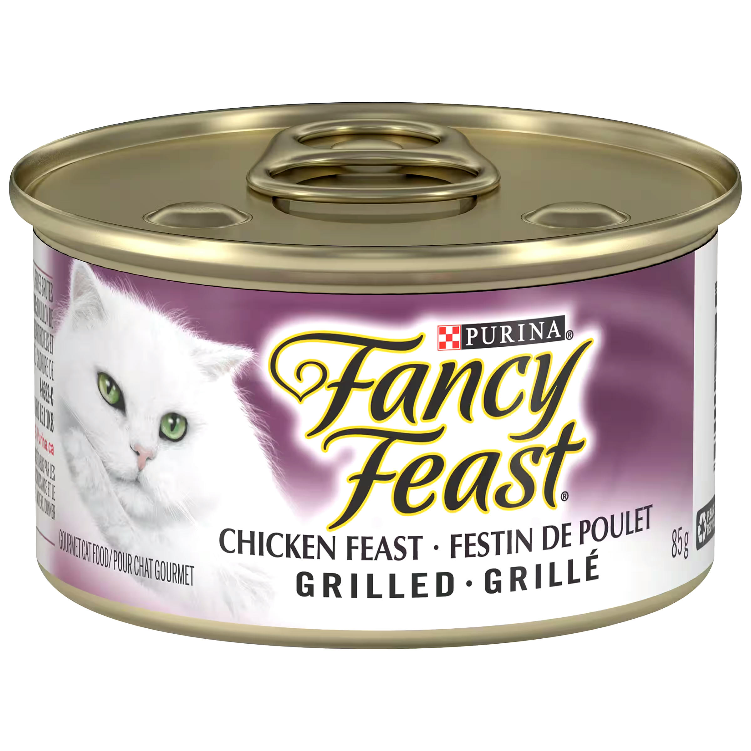 Purina® Fancy Feast® Cat Food, Grilled Chicken, for Cats of all Ages/Sizes, 85-g