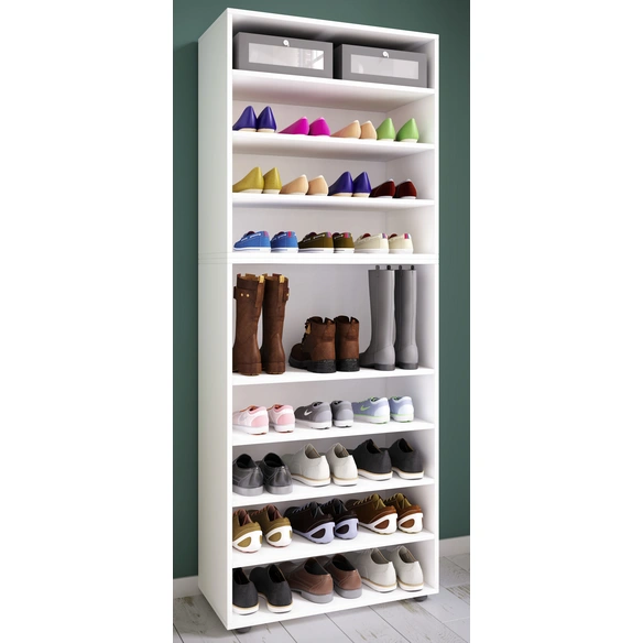 Schuhregal »Lona«, BxHxL: 37 x 183 x 70 cm, Holzwerkstoff