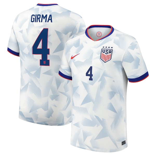 Naomi Girma USMNT Nike 2025 Home Replica Player Jersey - White