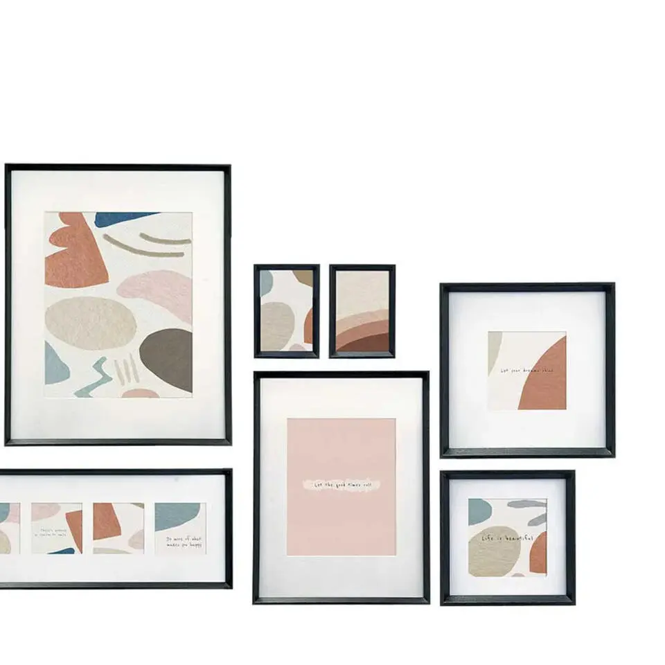 GiftDecor Collage fotolijst - 8x foto - verschillende maten