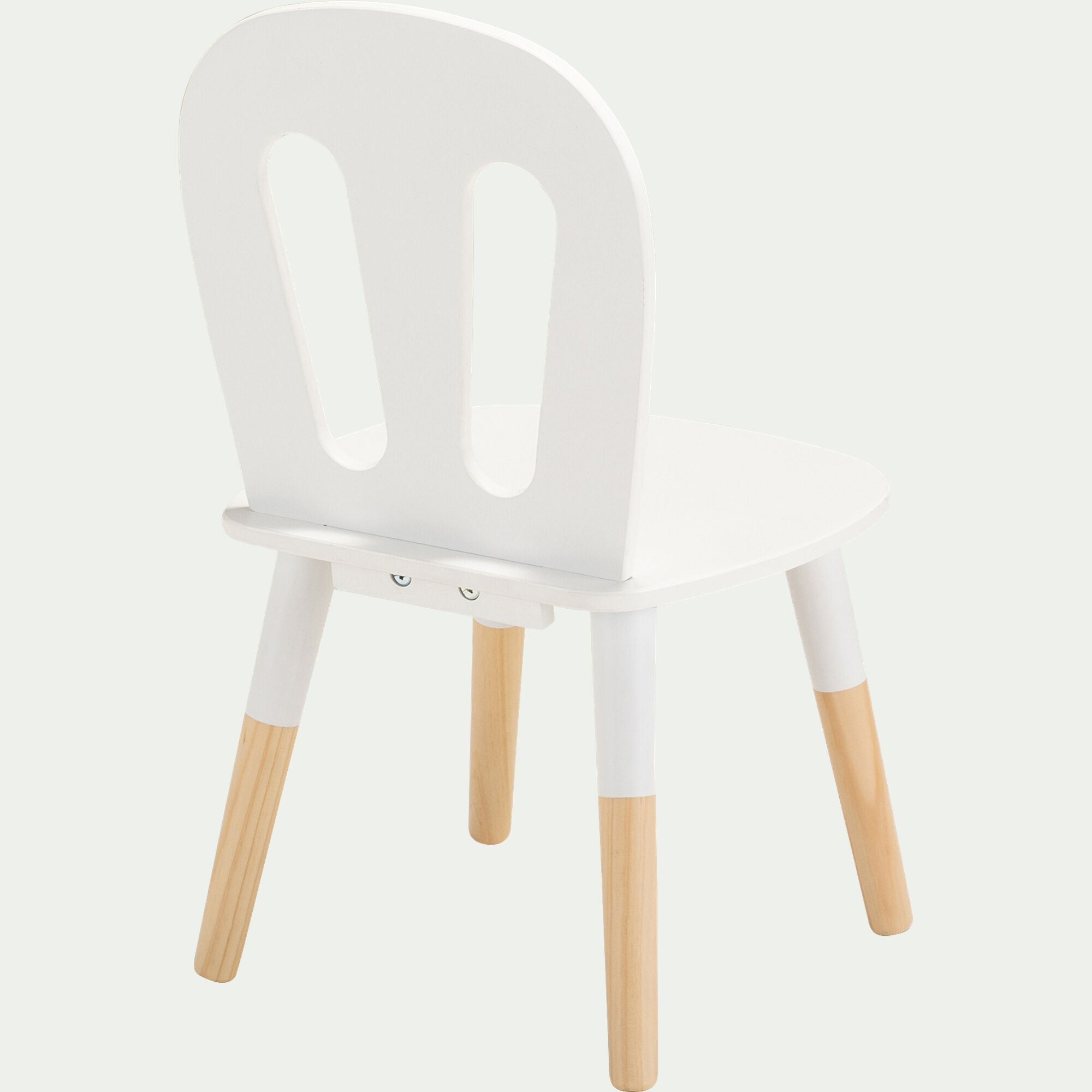 LOULOU - Chaise enfant en bois - blanc